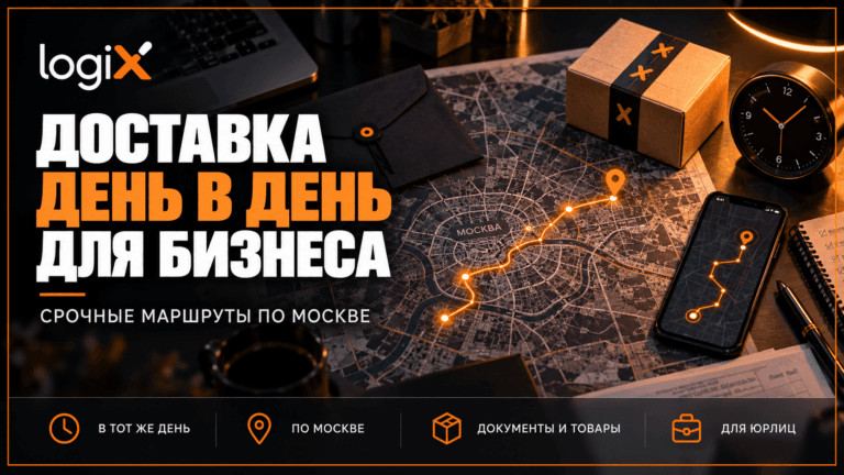 Доставка день в день для бизнеса в Москве: как оформить срочный заказ